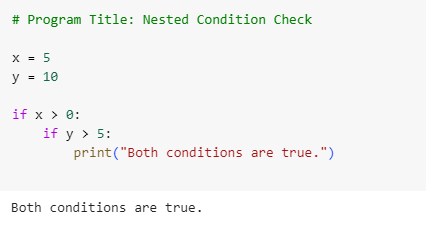 Python Conditional Statements | Logical Conditions - Researcherdesk