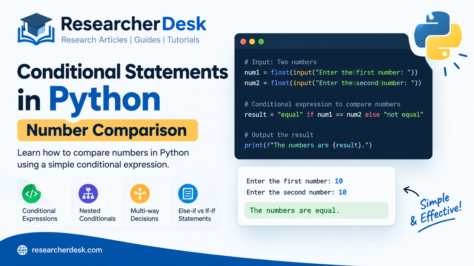 Conditional Statements in Python