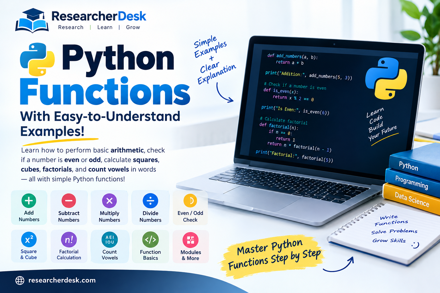 Python Functions (Basic Examples)